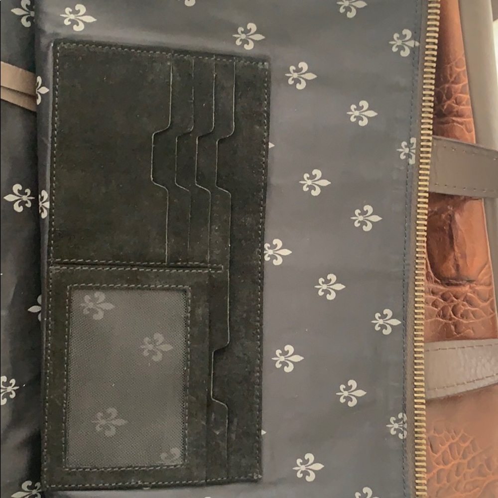 John Varatos Croc Converter Backpack - Picture 5 of 8